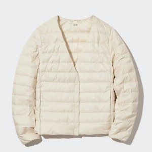 Uniqlo Ultra Light Down Compact Jacket in Cream (Medium)
